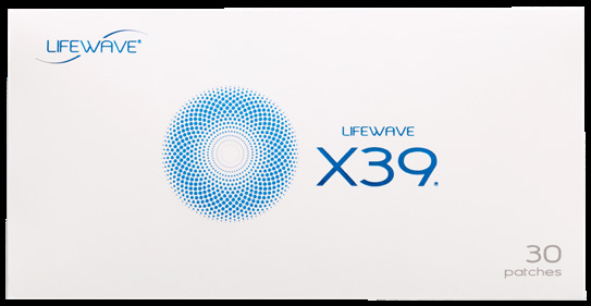 LifeWave X39 product box — 30 patches